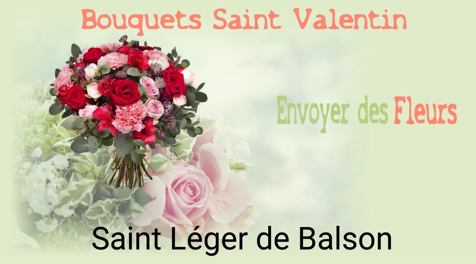 Roses de Saint-Valentin livrées à Saint-Léger-de-Balson